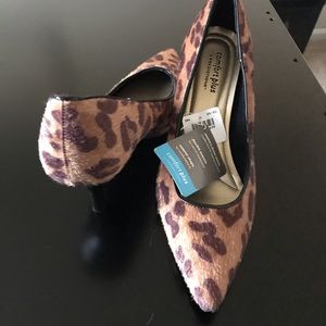 Animal print heels